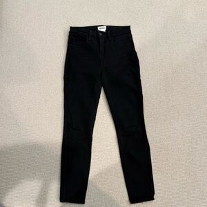 L’agence Margot skinny jeans, high rise, black